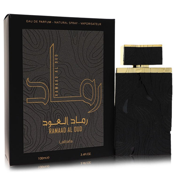 Lattafa Ramaad Al Oud by Lattafa For Men Eau De Parfum Spray (Unisex) 3.4 oz