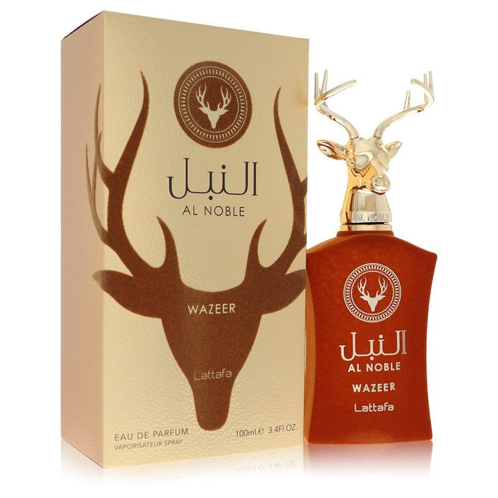 Lattafa Al Noble Wazeer by Lattafa For Women Eau De Parfum Spray (Unisex) 3.4 oz