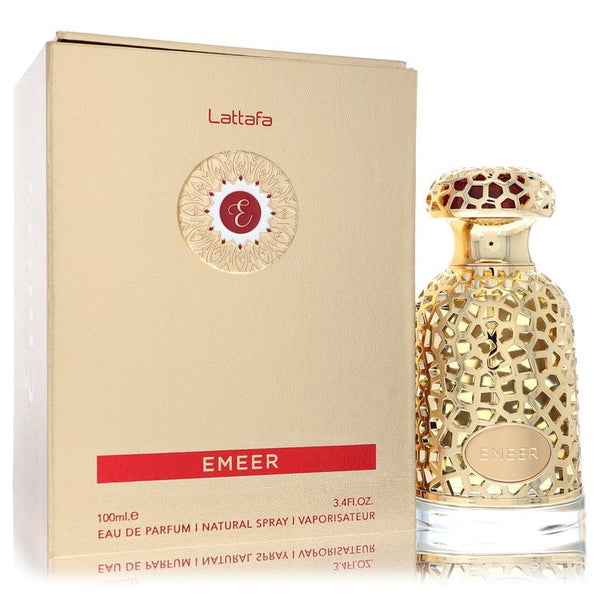 Lattafa Emeer by Lattafa For Men Eau De Parfum Spray (Unisex) 3.4 oz