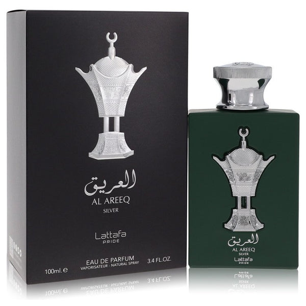 Lattafa Pride Al Areeq Silver by Lattafa For Men Eau De Parfum Spray (Unisex) 3.4 oz