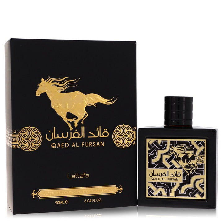 Lattafa Qaed Al Fursan by Lattafa For Men Eau De Parfum Spray 3 oz