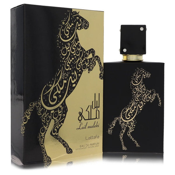 Lattafa Lail Maleki by Lattafa For Men Eau De Parfum Spray (Unisex) 3.4 oz