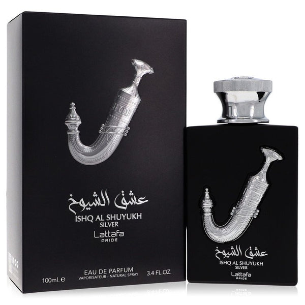 Lattafa-Pride-Ishq-Al-Shuyukh-Silver-by-Lattafa-For-Men-Eau-De-Parfum-Spray-(Unisex)-3.4-oz