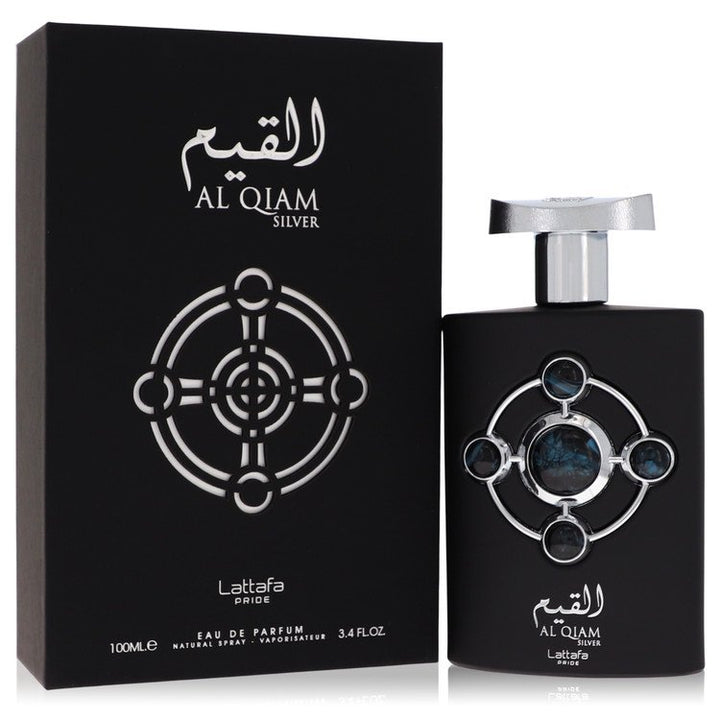 Lattafa Pride Al Qiam Silver by Lattafa For Men Eau De Parfum Spray (Unisex) 3.4 oz