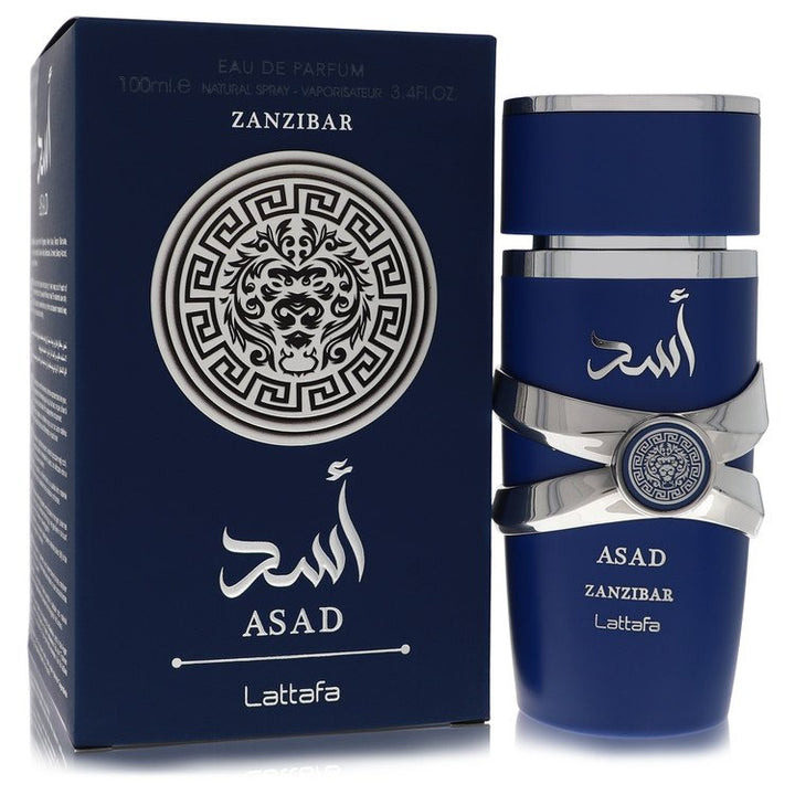 Lattafa Asad Zanzibar by Lattafa For Men Eau De Parfum Spray 3.4 oz