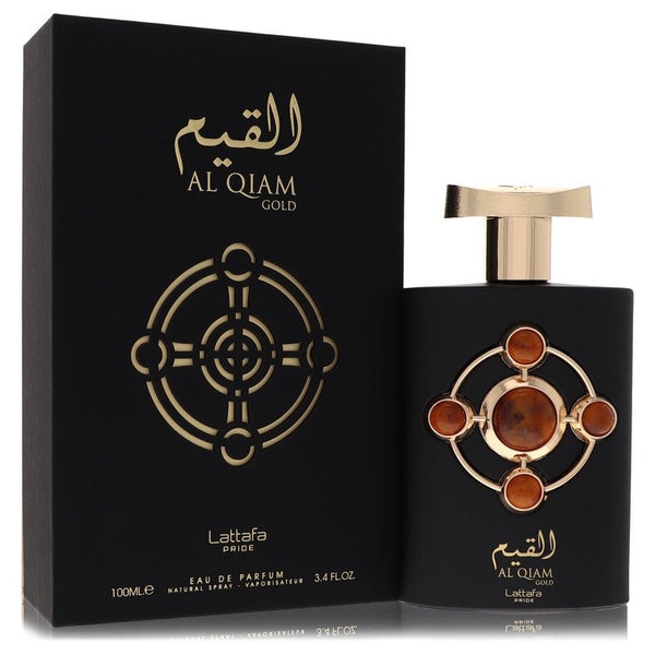 Lattafa Pride Al Qiam Gold by Lattafa For Men Eau De Parfum Spray (Unisex) 3.4 oz