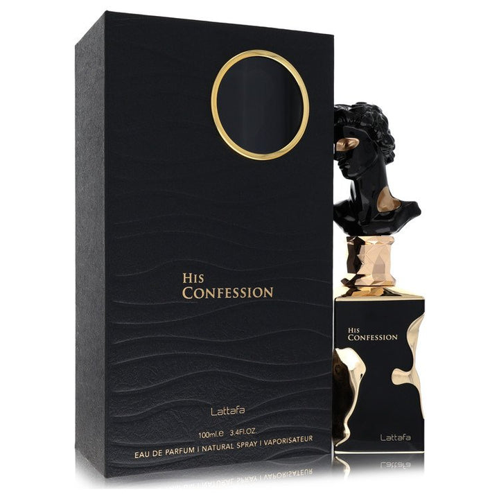 lattafa-his-confession-by-lattafa-for-men Eau De Parfum Spray 3.4 oz