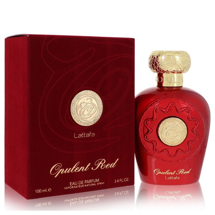 Lattafa Opulent Red by Lattafa For Women Eau De Parfum Spray 3.4 oz