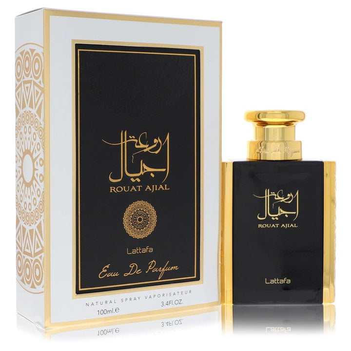 Lattafa Rouat Ajial by Lattafa For Women Eau De Parfum Spray (Unisex) 3.4 oz