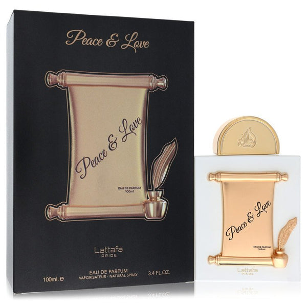 lattafa-peace-&-love-by-lattafa-for-men Eau De Parfum Spray (Unisex) 3.4 oz