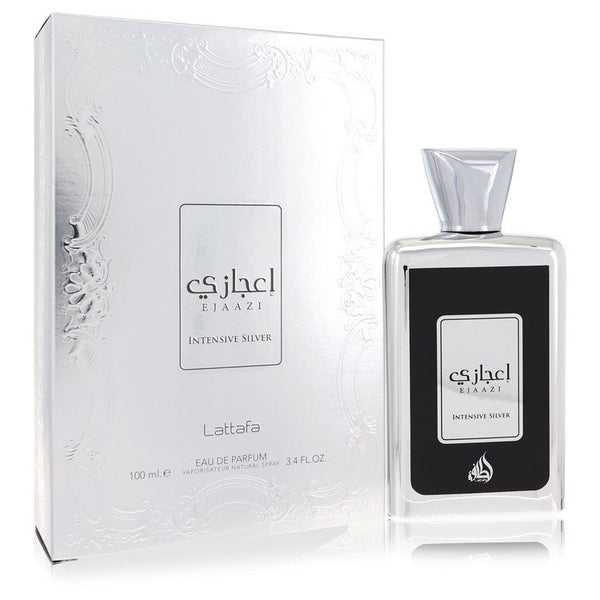 Lattafa Ejaazi Intensive Silver by Lattafa For Women Eau De Parfum Spray (Unisex) 3.4 oz