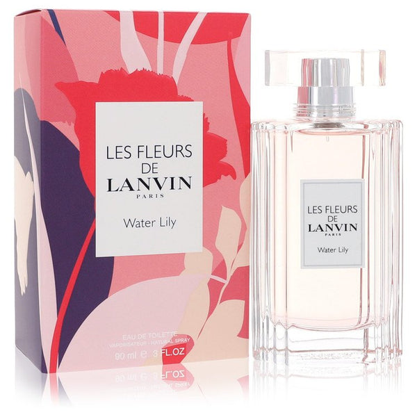 Les Fleurs De Lanvin Water Lily by Lanvin For Women Eau De Toilette Spray 3 oz