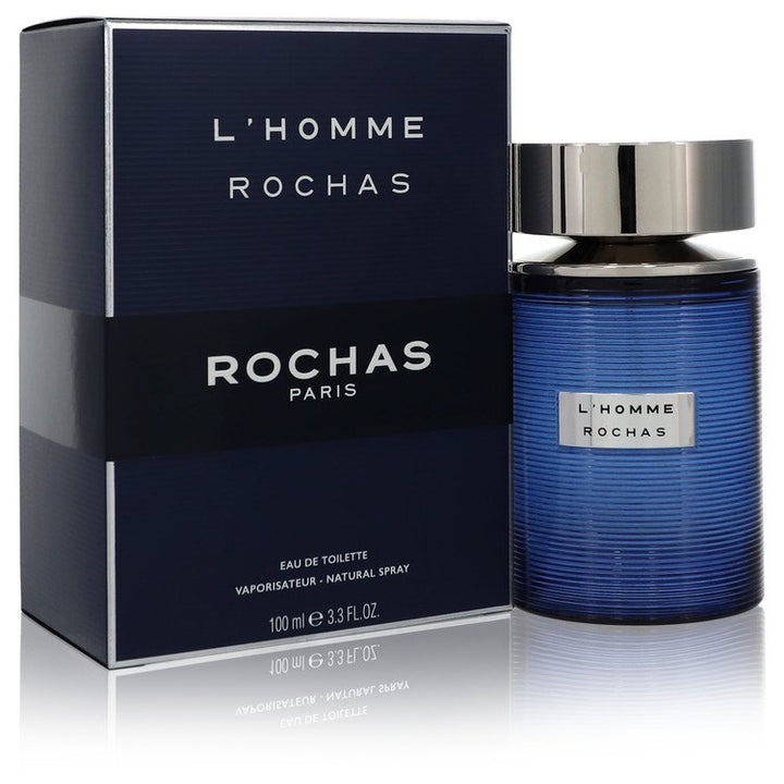 L'homme Rochas by Rochas For Men Eau De Toilette Spray 3.3 oz