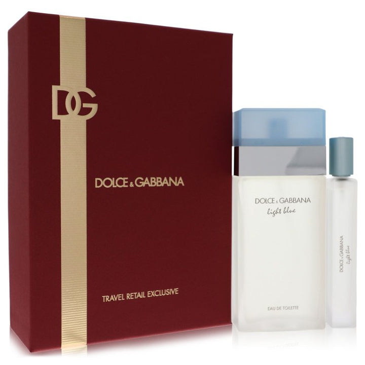 Light-Blue-by-Dolce-&-Gabbana-For-Women-Gift-Set----3.4-oz-Eau-De-Toilette-Spray-+-.33-oz-EDT-Spray-Travel-Exclusive