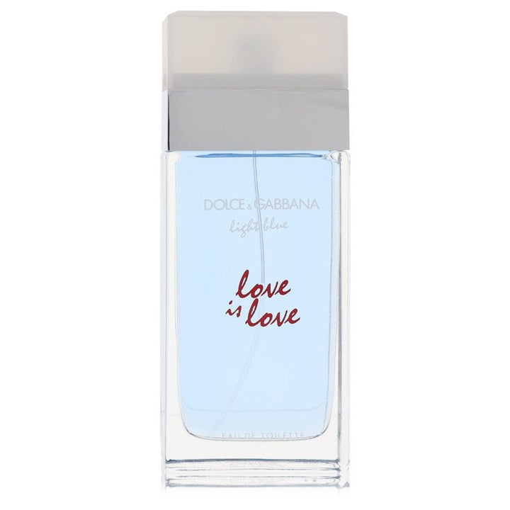 Light Blue Love Is Love by Dolce & Gabbana For Women Eau De Toilette Spray (Tester) 3.3 oz