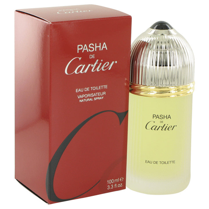 Pasha De Cartier by Cartier For Men Eau De Toilette Spray 3.3 oz