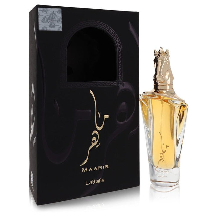 Lattafa Maahir by Lattafa For Women Eau De Parfum Spray (Unisex) 3.4 oz