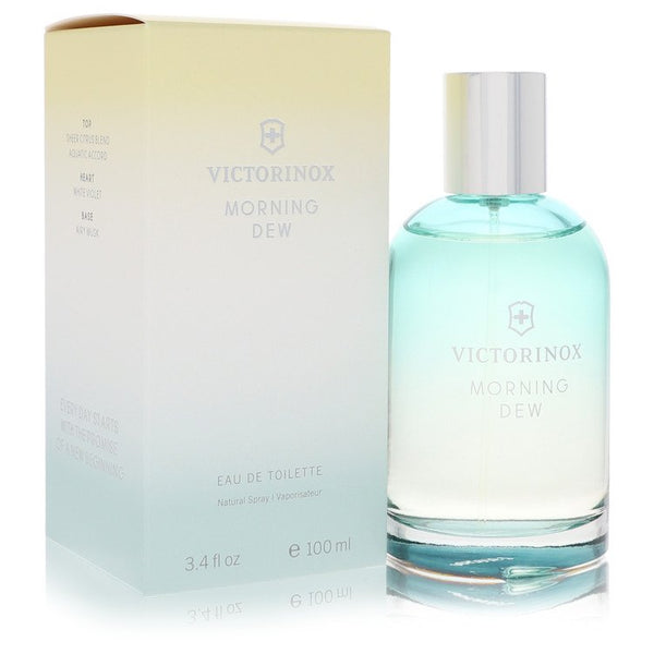 Swiss Army Morning Dew by Victorinox For Women Eau De Toilette Spray 3.4 oz