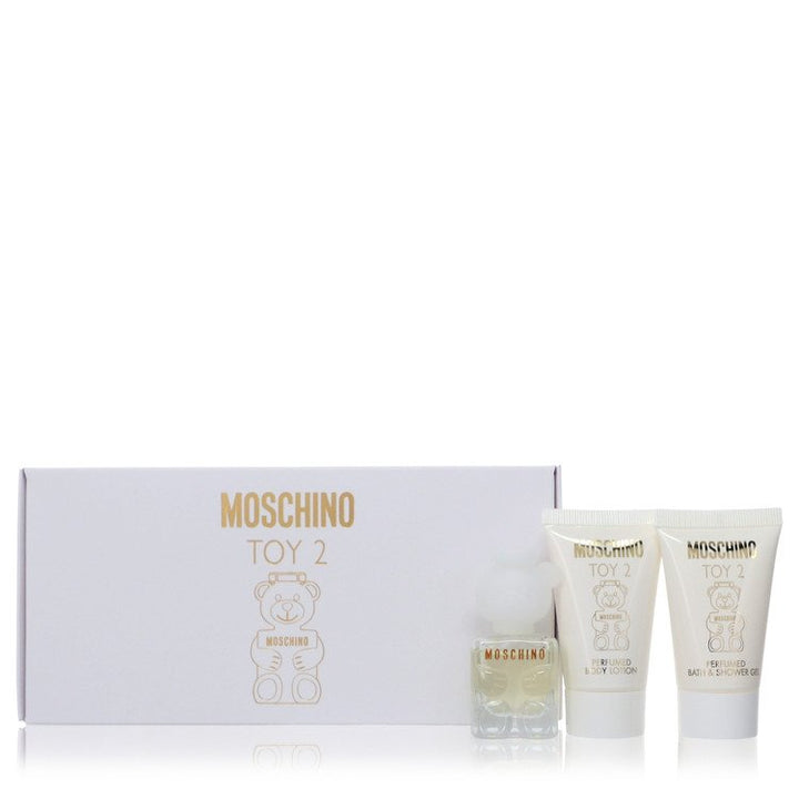 Moschino-Toy-2-by-Moschino-For-Women Gift Set  .17 oz Mini EDP Spray + .8 oz Body Lotion + .8 oz Shower Gel 