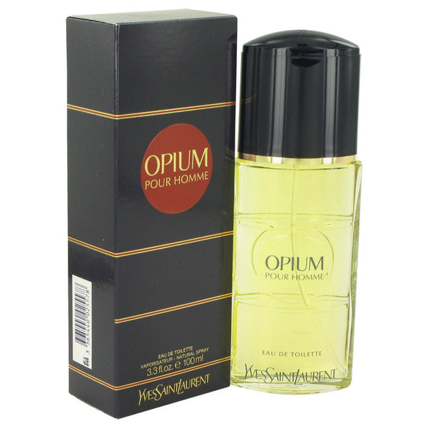 Opium by Yves Saint Laurent For Men Eau De Toilette Spray 3.3 oz