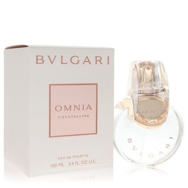 Omnia Crystalline by Bvlgari For Women Eau De Toilette Spray 3.4 oz