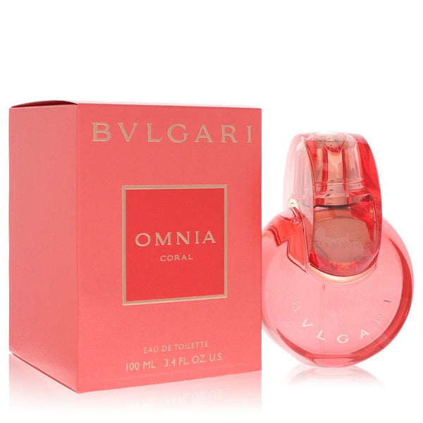 Omnia Coral by Bvlgari For Women Eau De Toilette Spray 3.4 oz