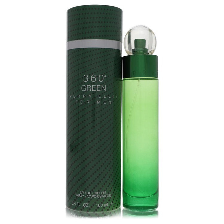 Perry Ellis 360 Green by Perry Ellis For Men Eau De Toilette Spray 3.4 oz