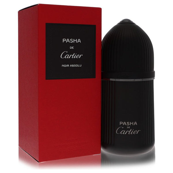 Pasha De Cartier Noire Absolu by Cartier For Men Parfum Spray 3.3 oz