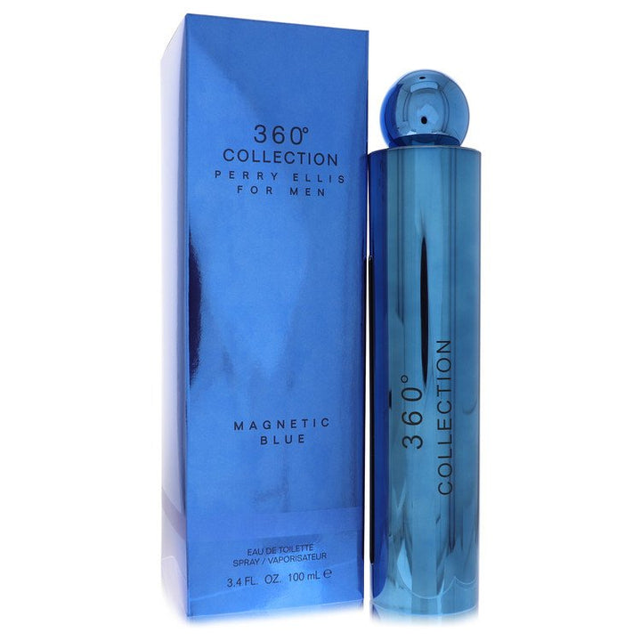 Perry Ellis 360 Collection Magnetic Blue by Perry Ellis For Men Eau De Toilette Spray 3.4 oz