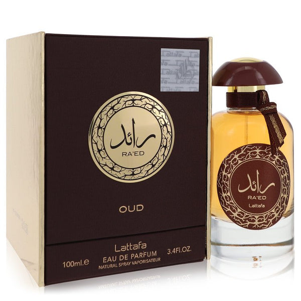 Raed Oud by Lattafa For Women Eau De Parfum Spray (Unisex) 3.4 oz