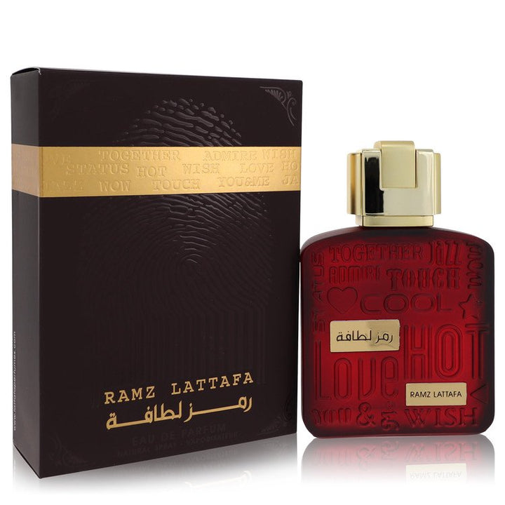 Ramz Lattafa Gold by Lattafa For Women Eau De Parfum Spray (Unisex) 3.4 oz