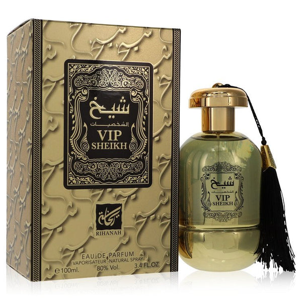 Rihanah VIP Sheikh by Rihanah For Men Eau De Parfum Spray (Unisex) 3.4 oz