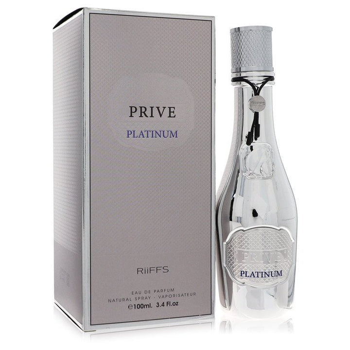 Riiffs Prive Platinum by Riiffs For Men Eau De Parfum Spray 3.4 oz