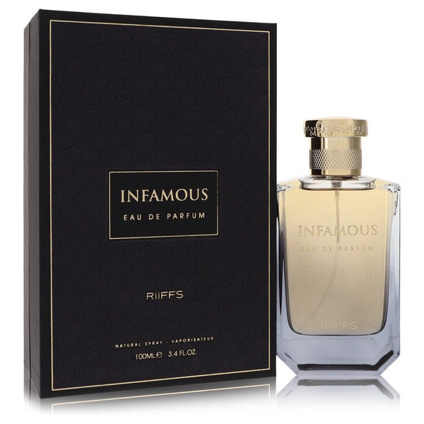 Riiffs Infamous by Riiffs For Men Eau De Parfum Spray 3.4 oz