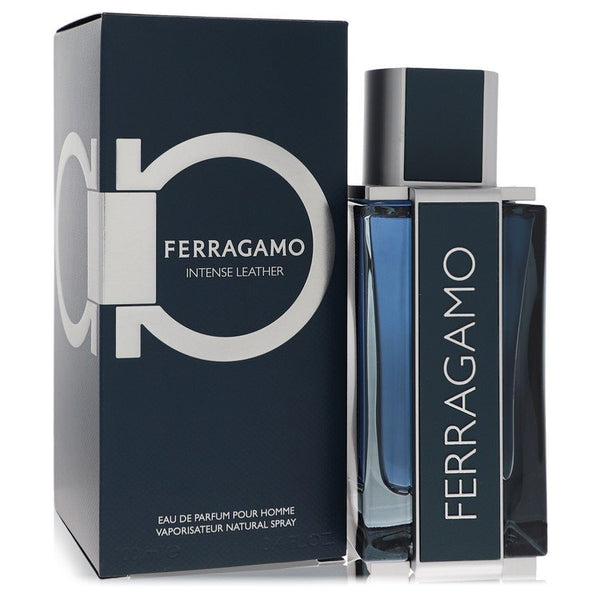 Salvatore Ferragamo Intense Leather by Salvatore Ferragamo For Men Eau De Parfum Spray 3.4 oz