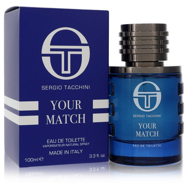 Sergio Tacchini Your Match by Sergio Tacchini For Men Eau De Toilette Spray 3.3 oz