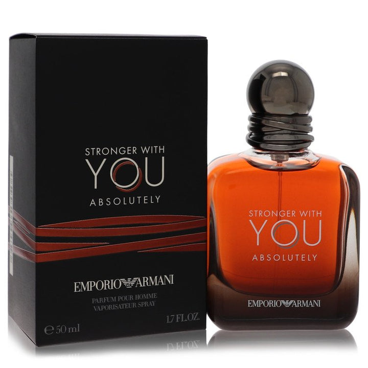 Stronger With You Absolutely by Giorgio Armani For Men Eau De Parfum Spray 1.7 oz