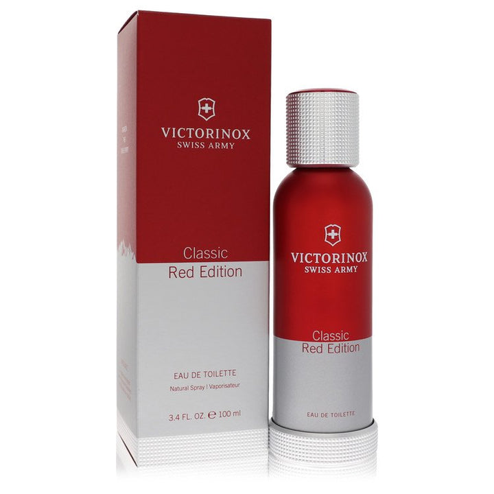 Swiss Army Red Edition by Victorinox For Men Eau De Toilette Spray 3.4 oz