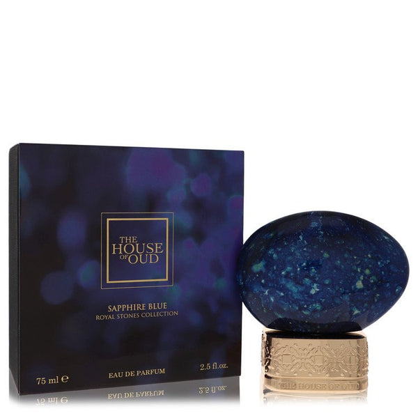 the-house-of-oud-sapphire-blue-by-the-house-of-oud-for-men Eau De Parfum Spray (Unisex) 2.5 oz