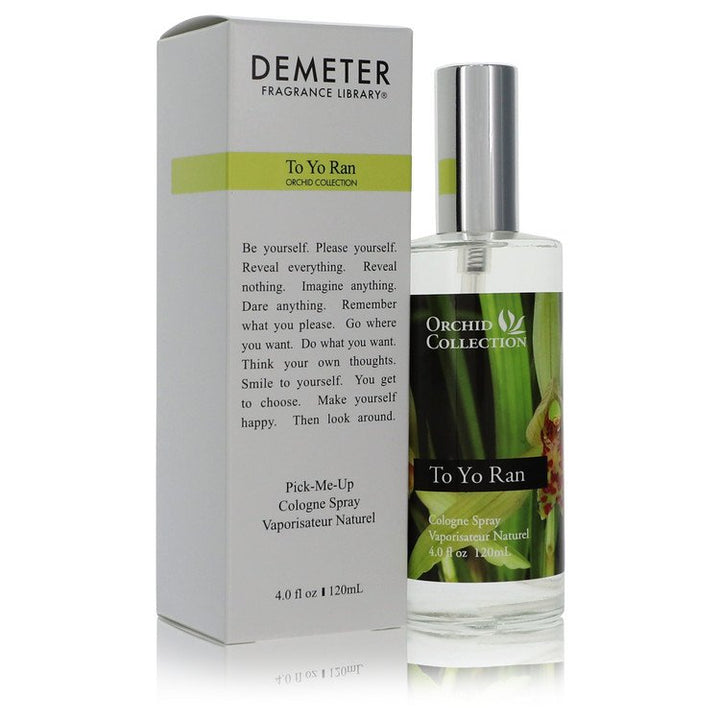 Demeter To Yo Ran Orchid by Demeter For Men Cologne Spray (Unisex) 4 oz