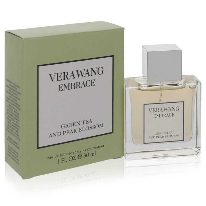 Vera Wang Embrace Green Tea And Pear Blossom by Vera Wang For Women Eau De Toilette Spray 1 oz