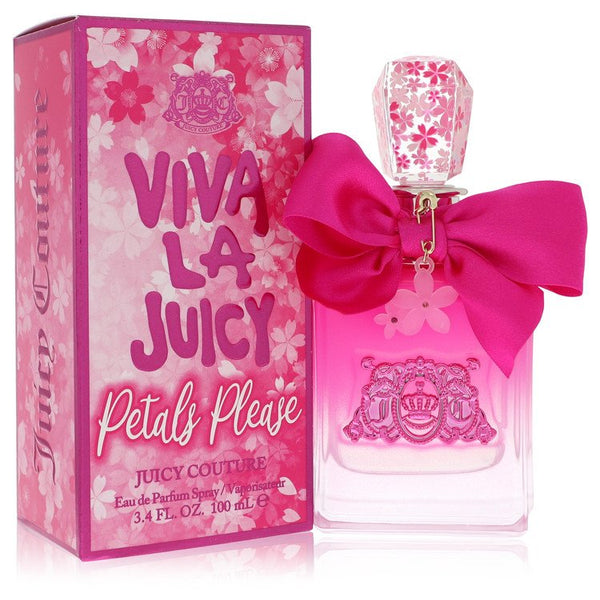 Viva La Juicy Petals Please by Juicy Couture For Women Eau De Parfum Spray 3.4 oz