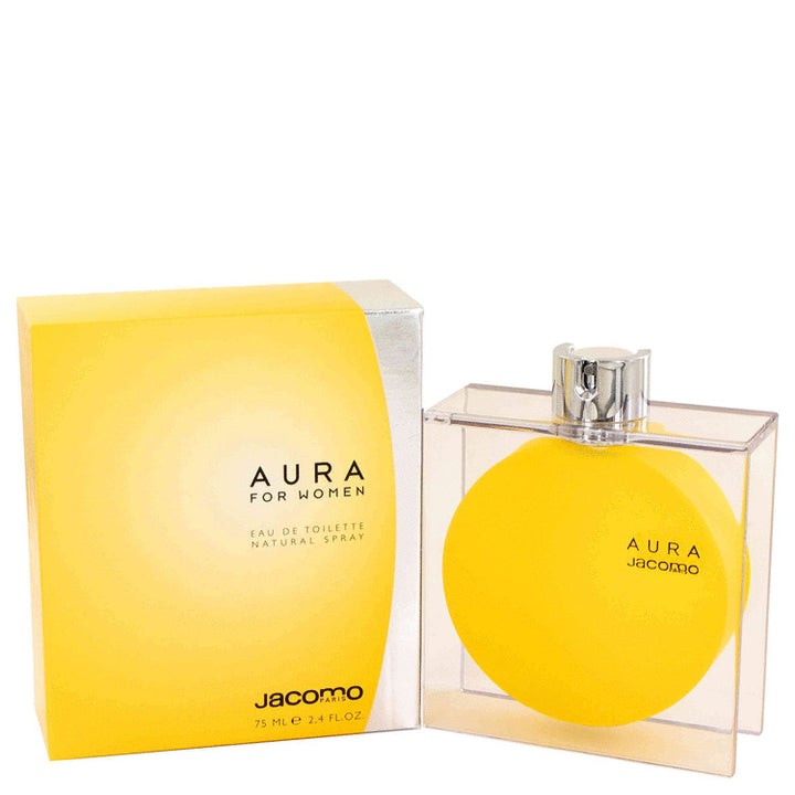 Aura by Jacomo For Women Eau De Toilette Spray 2.4 oz