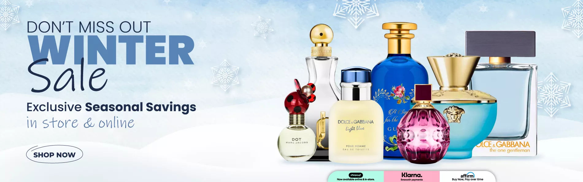 Winter Perfume Sale | Seasonal savings on Fragrances & Colognes