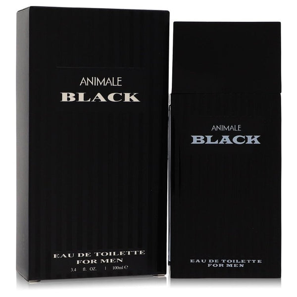 Animale Black by Animale For Men Eau De Toilette Spray 3.4 oz