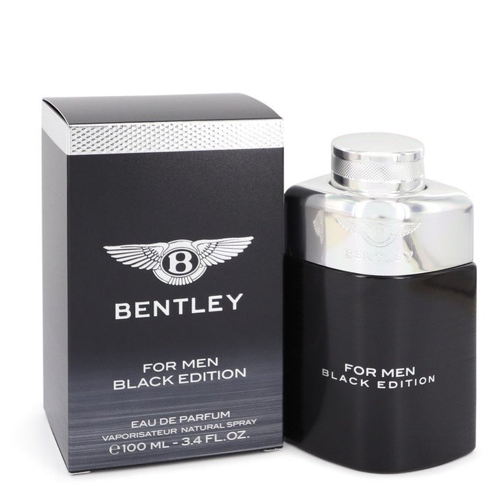 Bentley Black Edition by Bentley For Men Eau De Parfum Spray 3.4 oz