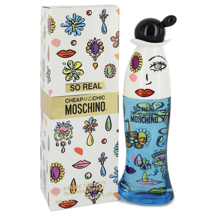 Cheap & Chic So Real by Moschino For Women Eau De Toilette Spray 3.4 oz