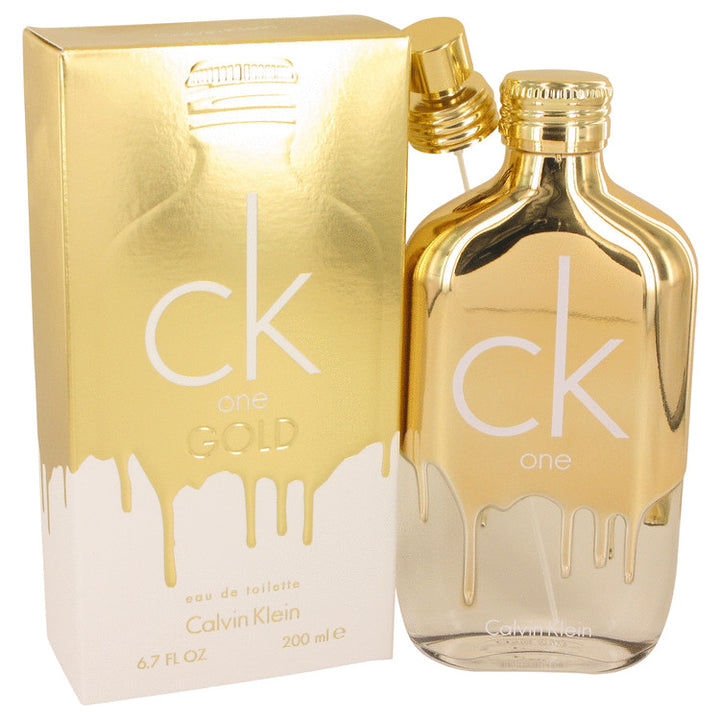 CK One Gold by Calvin Klein For Women Eau De Toilette Spray (Unisex) 6.7 oz