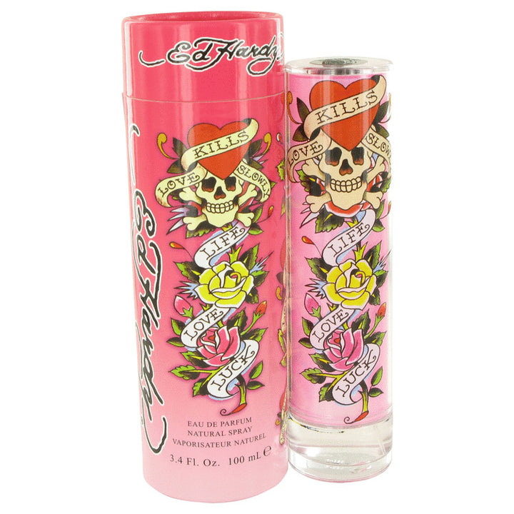 Ed-Hardy-by-Christian-Audigier-For-Women-Eau-De-Parfum-Spray-3.4-oz