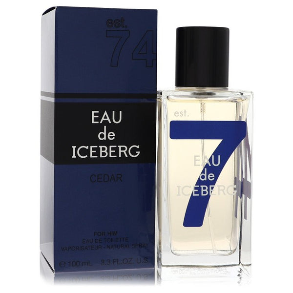 Eau De Iceberg Cedar by Iceberg For Men Eau De Toilette Spray 3.3 oz